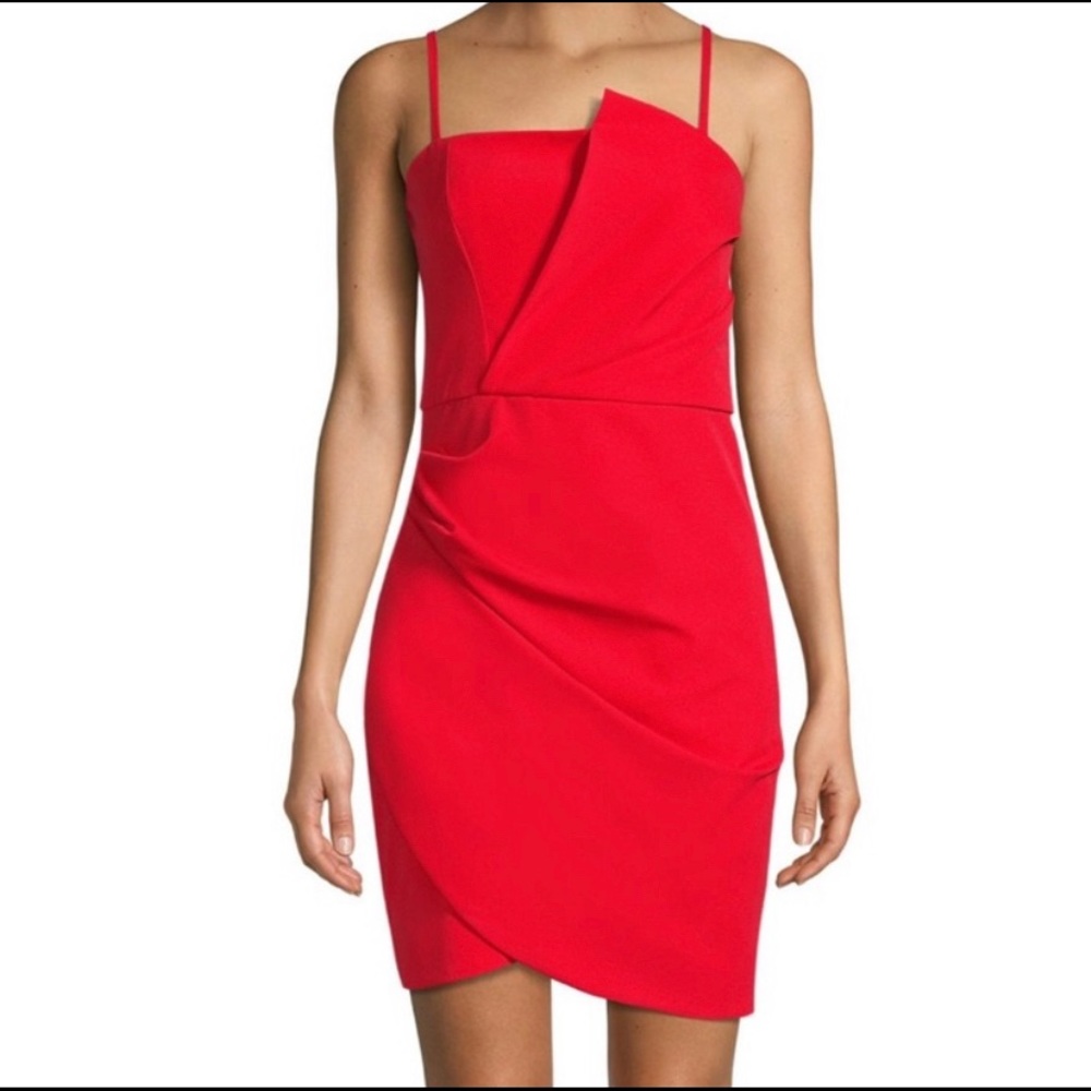 Parker Red Mini Dress NWOT